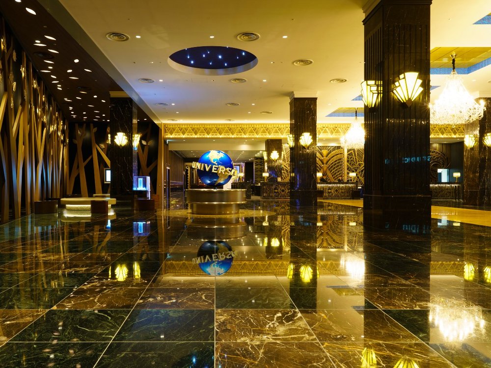 パークフロントホテルのロビー