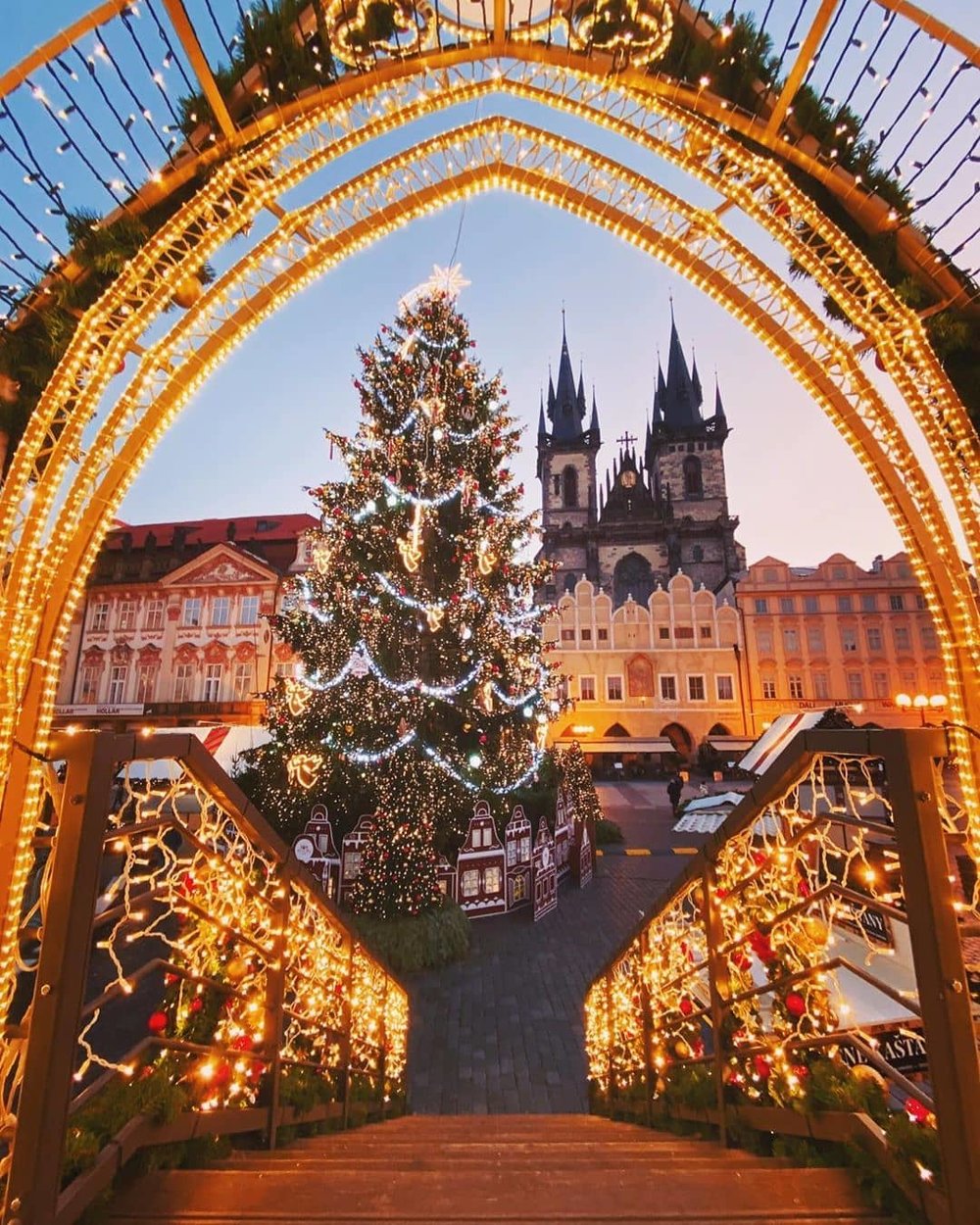 prague christmas market czech republic