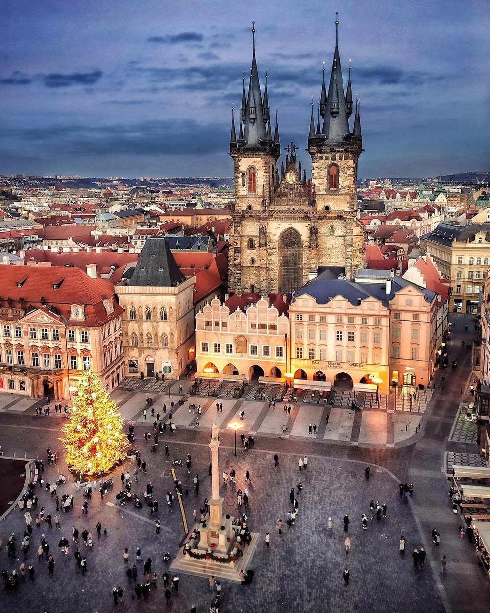 prague christmas market czech republic