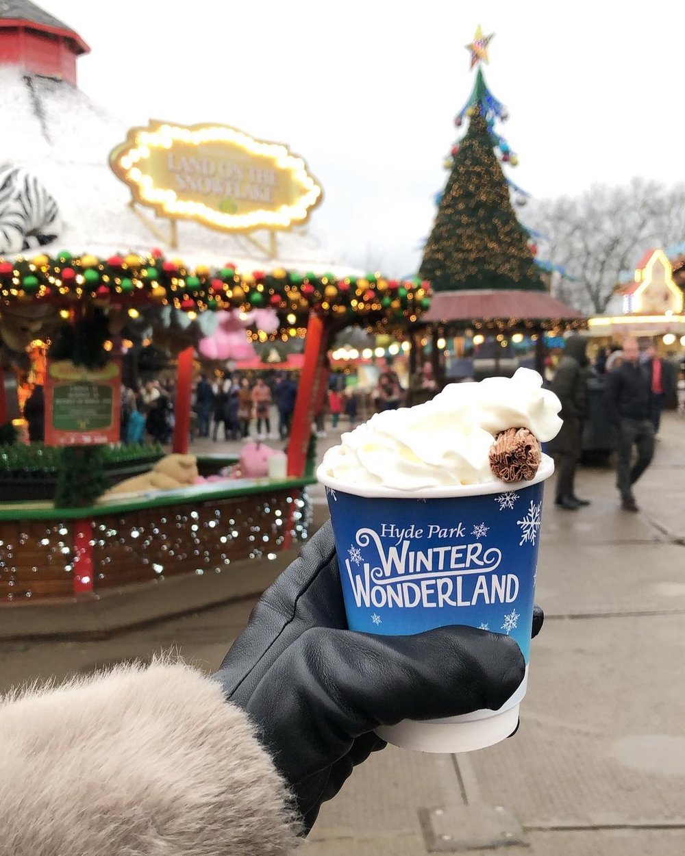 london christmas celebration hyde park winter wonderland