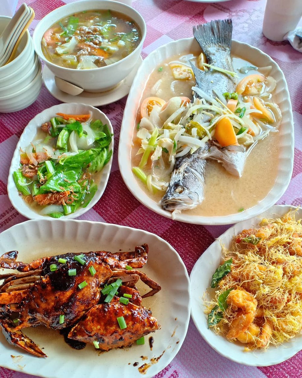 desaru coast fishing village seafood restaurant dinner