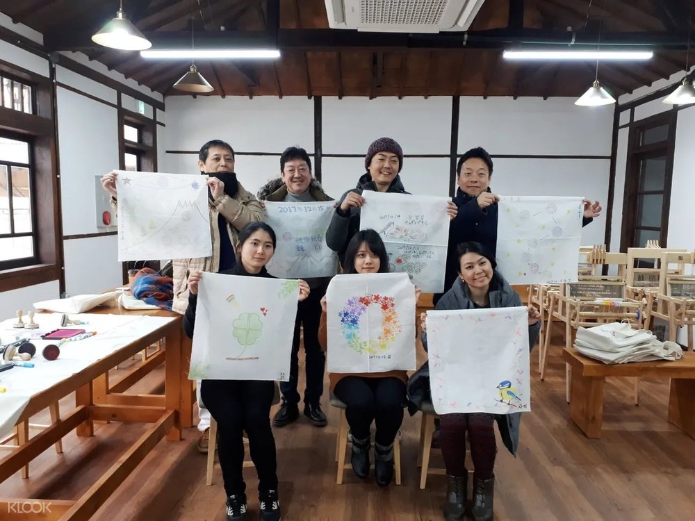 incheon korea handkerchief making experience at Sochang Experience Center