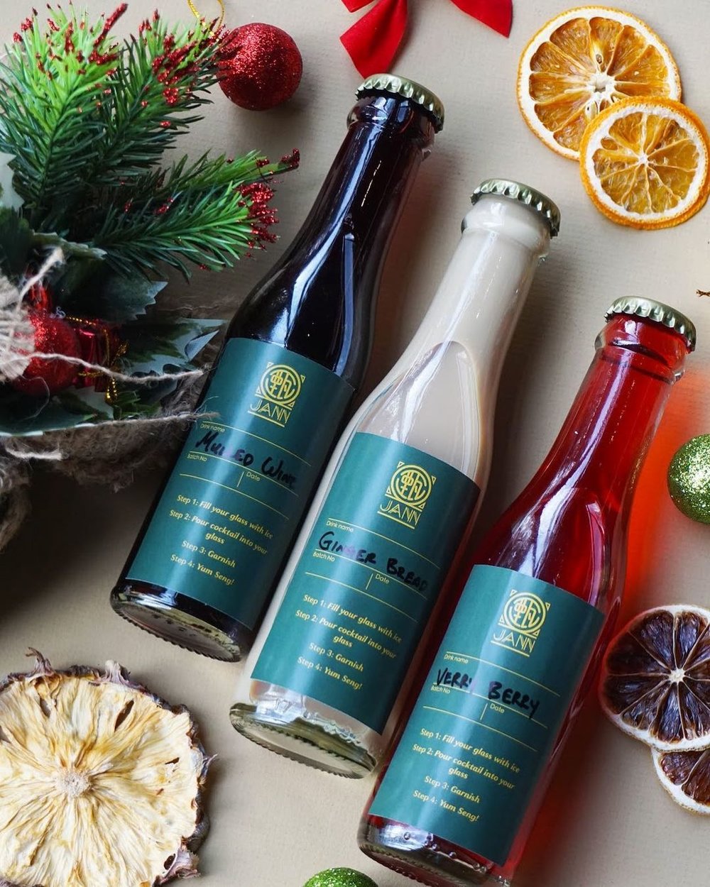 jann boozy basket christmas cocktail delivery