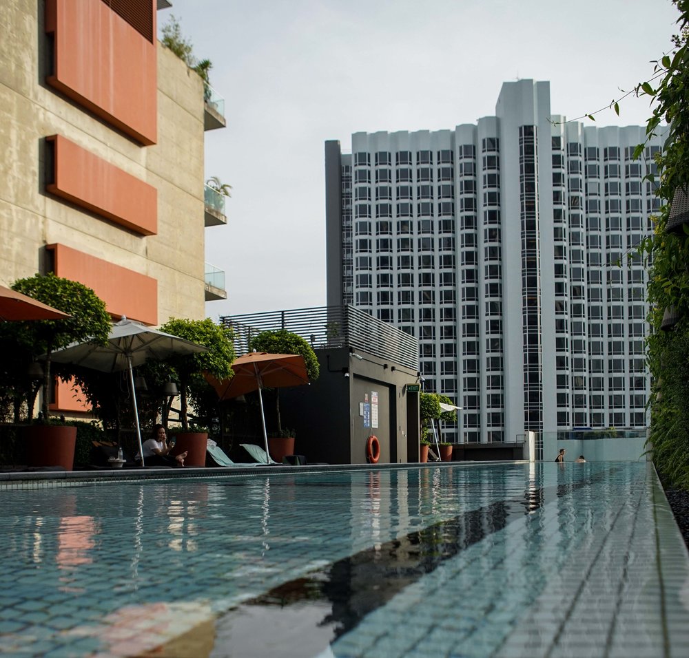 m social review pool