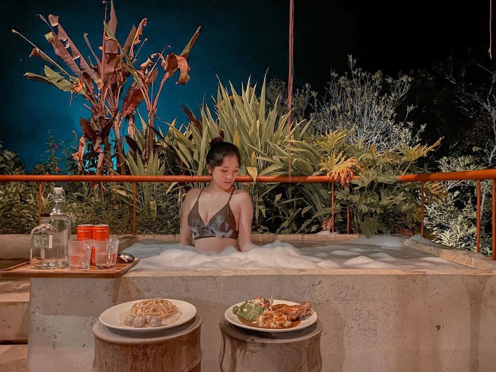 happi village bathtub janda baik