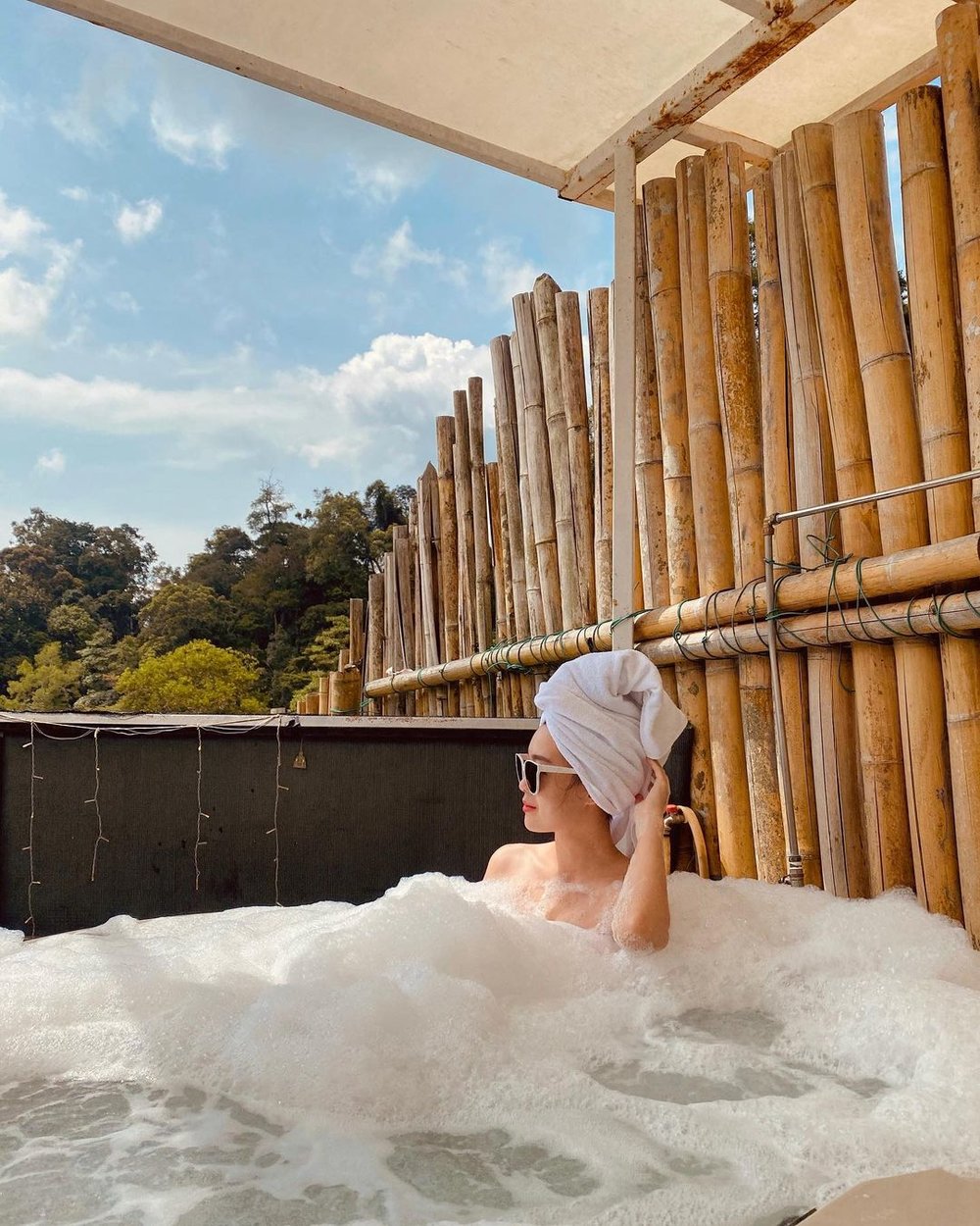 glamz genting vip dome private jacuzzi bathtub