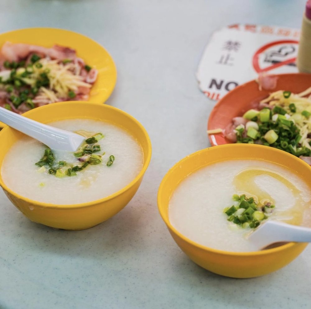 petaling street food hon kee porridge
