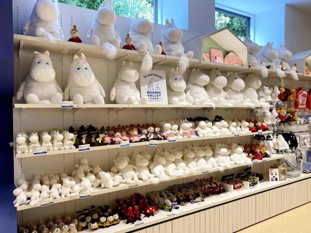 ムーミンぬいぐるみ