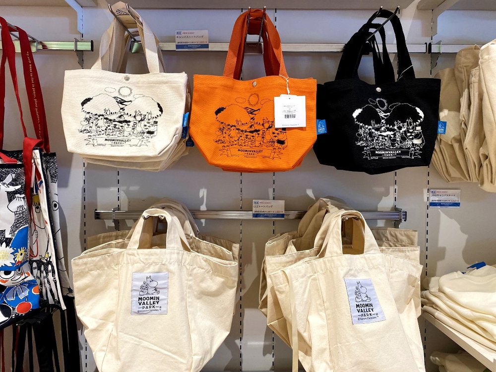 ムーミン：トートバッグ
