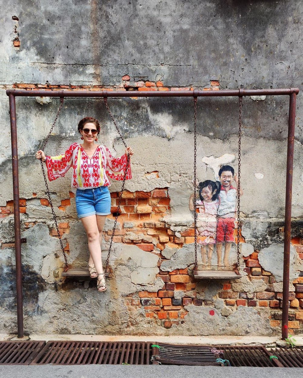 best thing to do in penang Georgetown street art