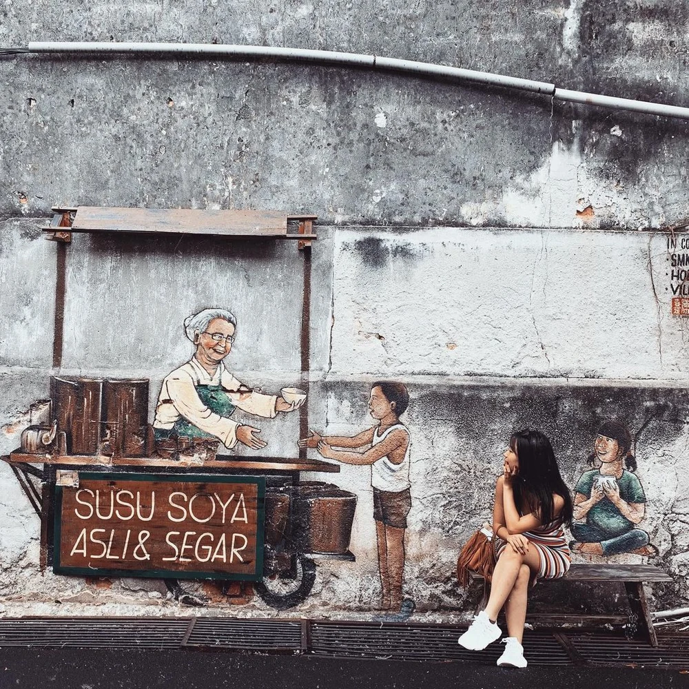 what to do in penang street art