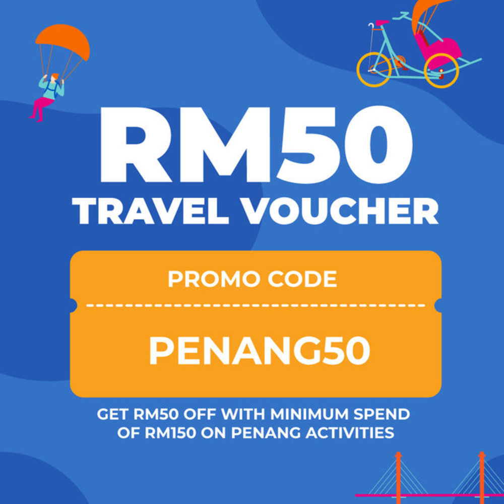 penang Klook RM50 travel voucher