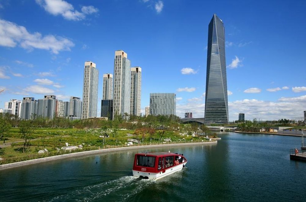 songdo central park incheon korea travel