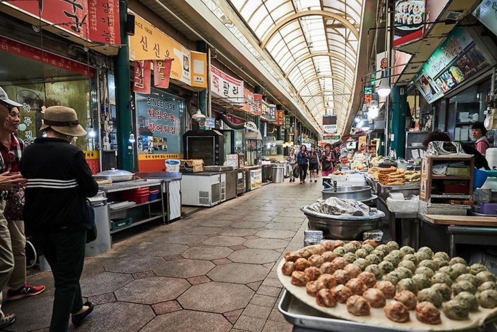 sinpo international market incheon korea