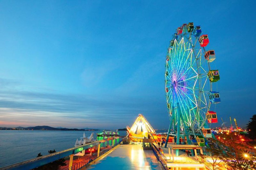 incheon wolmido theme park travel korea