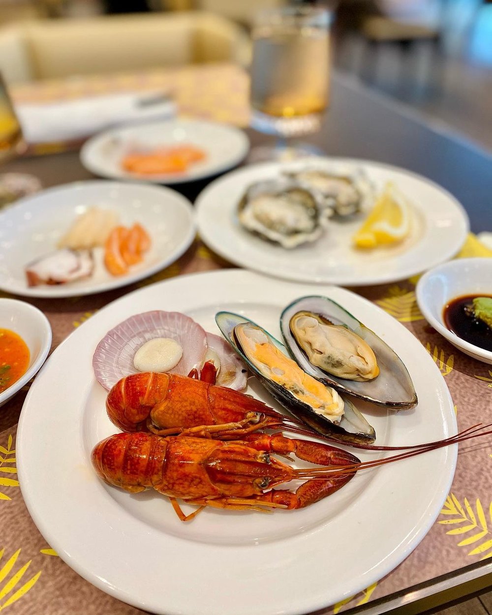 lemon garden cafe shangri la seafood buffet