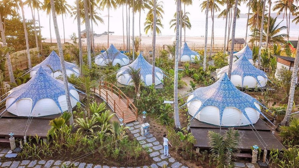 nacpan beach glamping