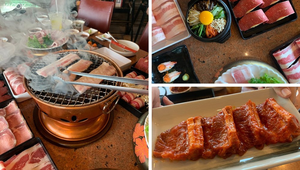 ชาบู ปิ้งย่าง sukishi korean charcoal grill