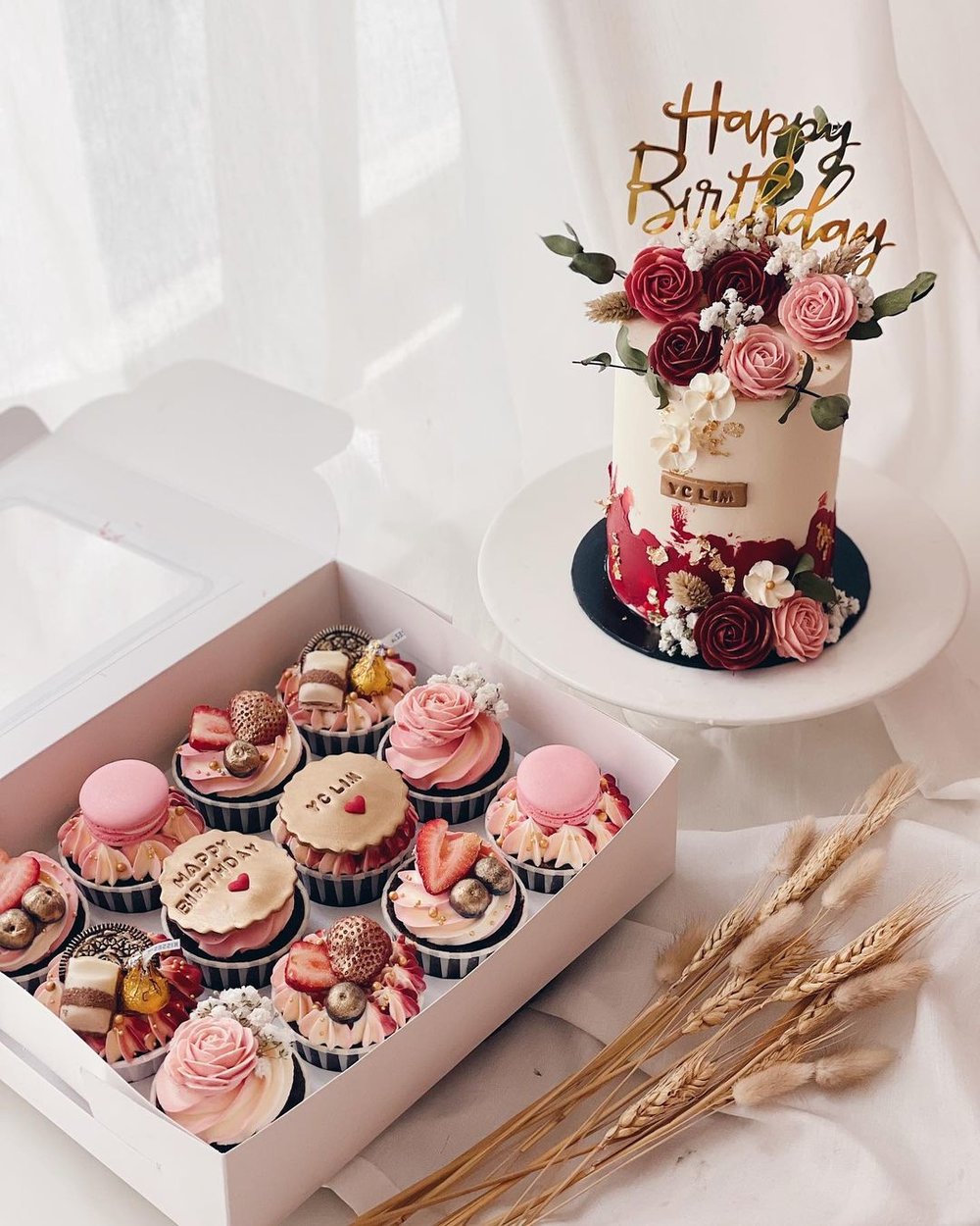 cake delivery online kl mco birthday valentine's day 2021 bakes & inks