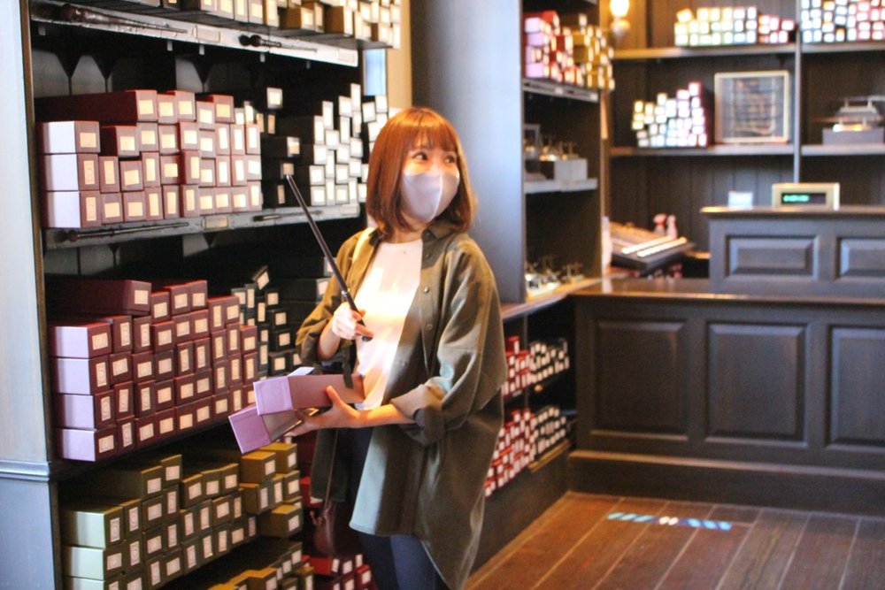 オリバンダーの店で杖選び