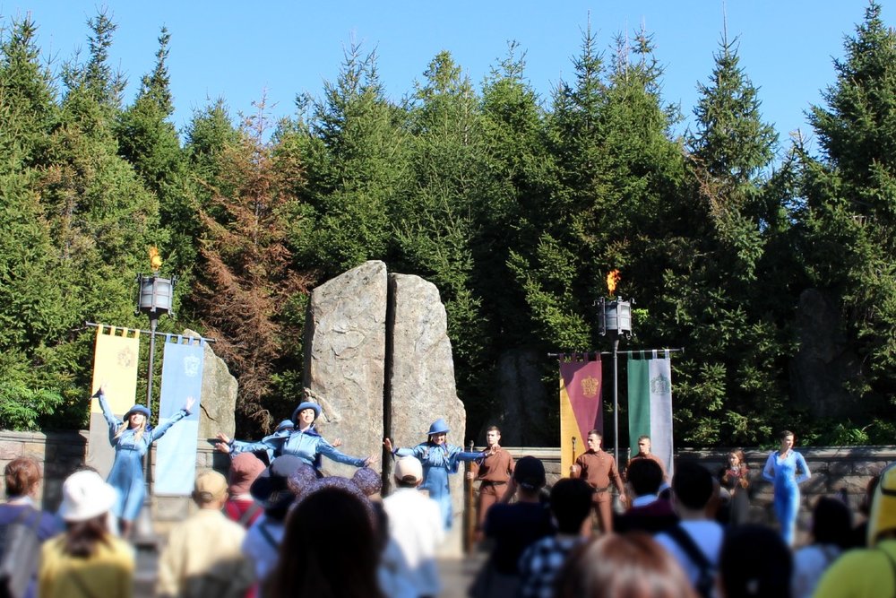 ハリーポッターエリアで見れる3つのショー