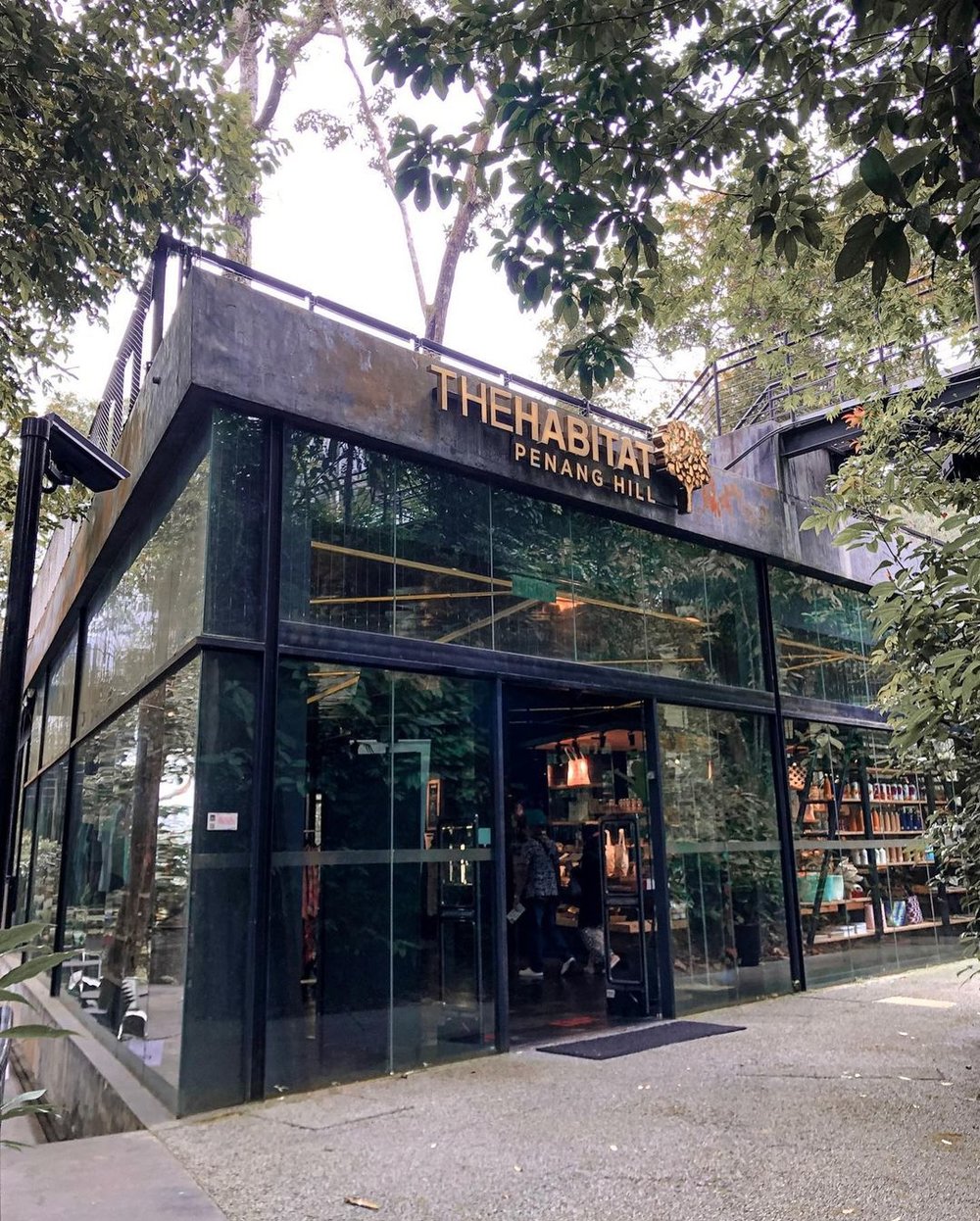 penang hill habitat cafe 