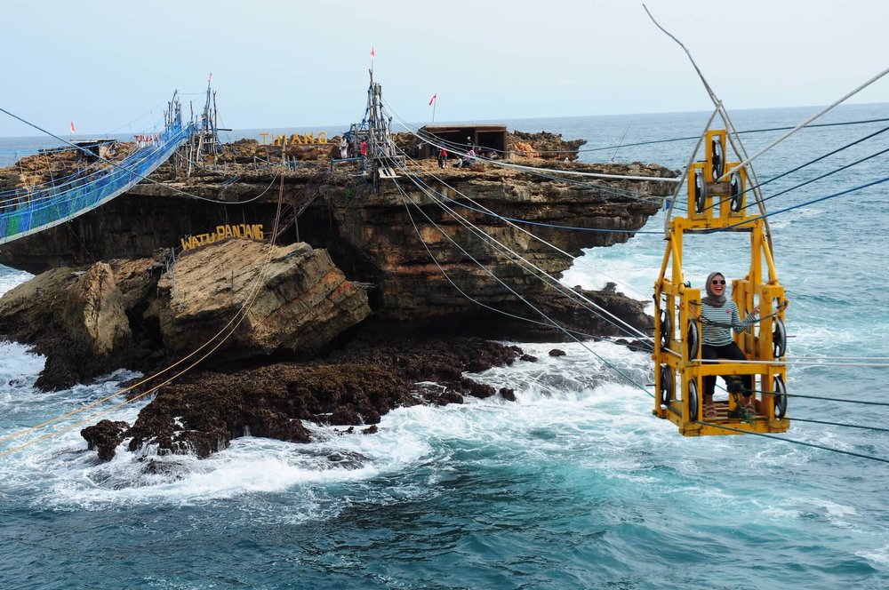Gondola Pantai Timang Jogja
