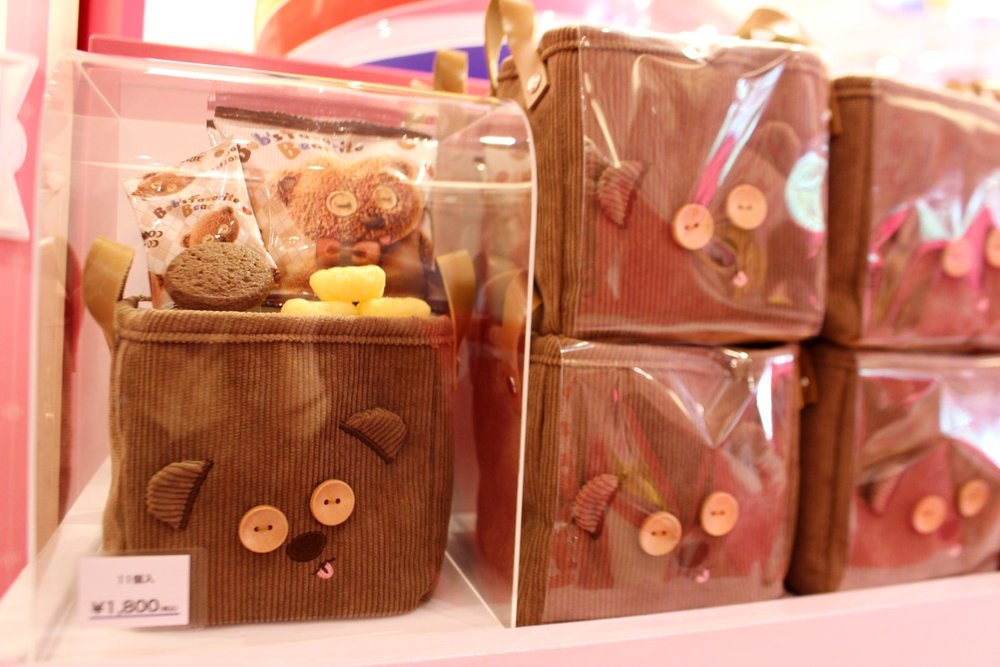 クッキーとパフのセット