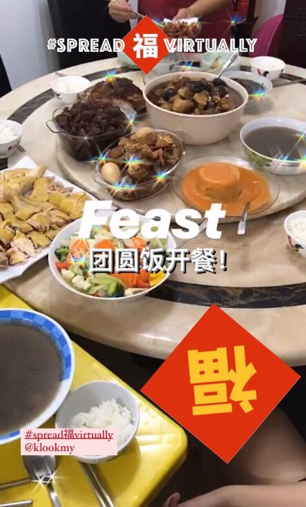 spread福virtually with klook