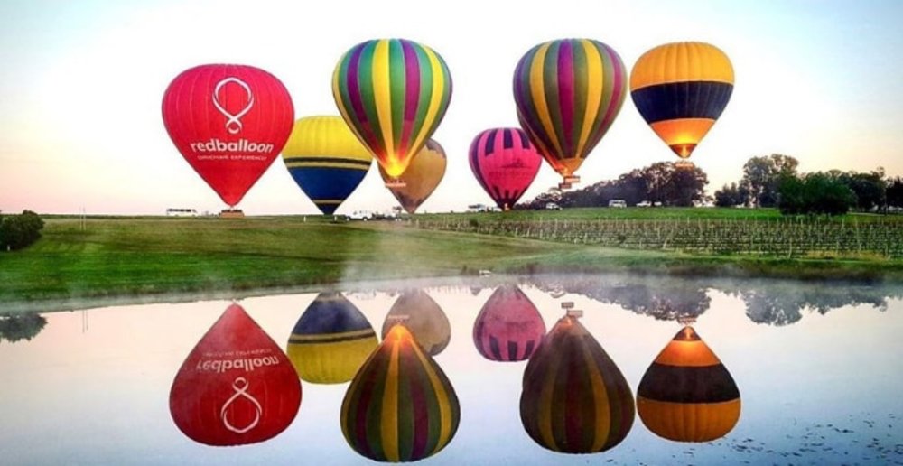 Hunter Valley hot air balloon ride