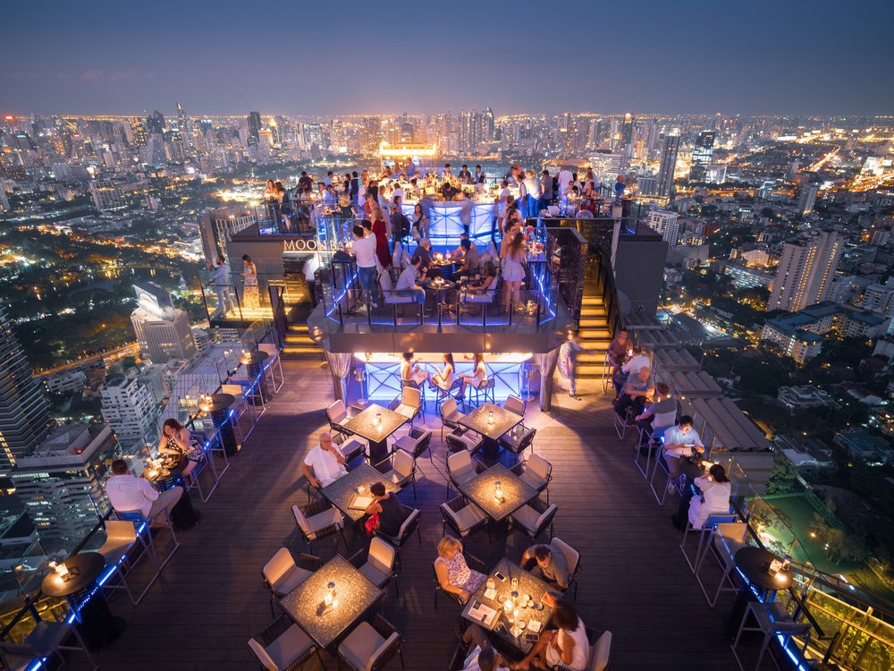 รูฟท็อปบาร์ กรุงเทพฯ บันยันทรี