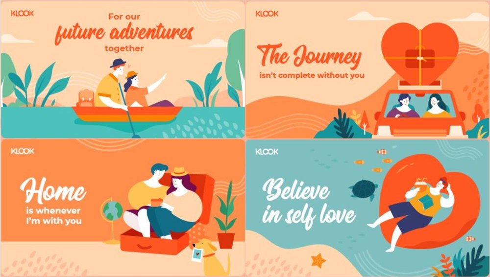 Klook E-Gift Card gift idea in Malaysia