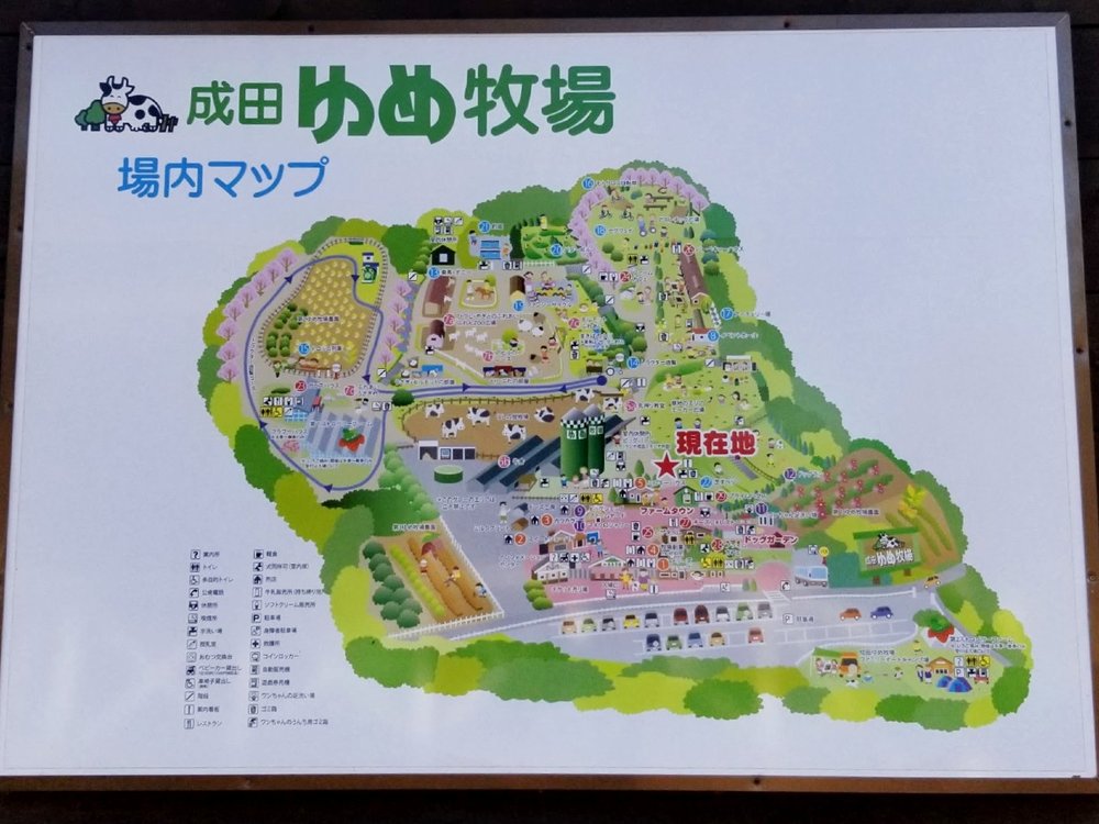 成田ゆめ牧場 マップ