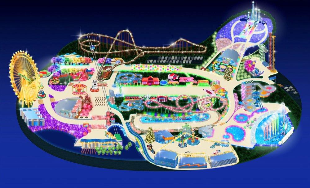 誕生石をテーマとした12のエリア