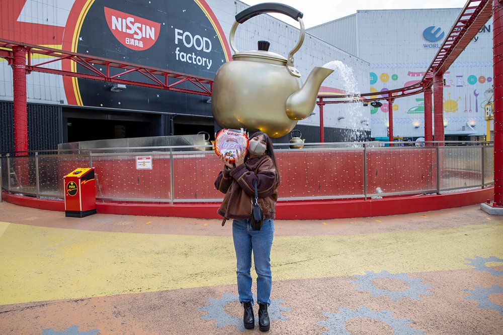 日清焼きそばUFO作り