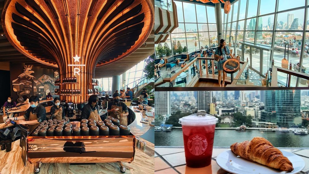 largest starbucks bangkok thailand