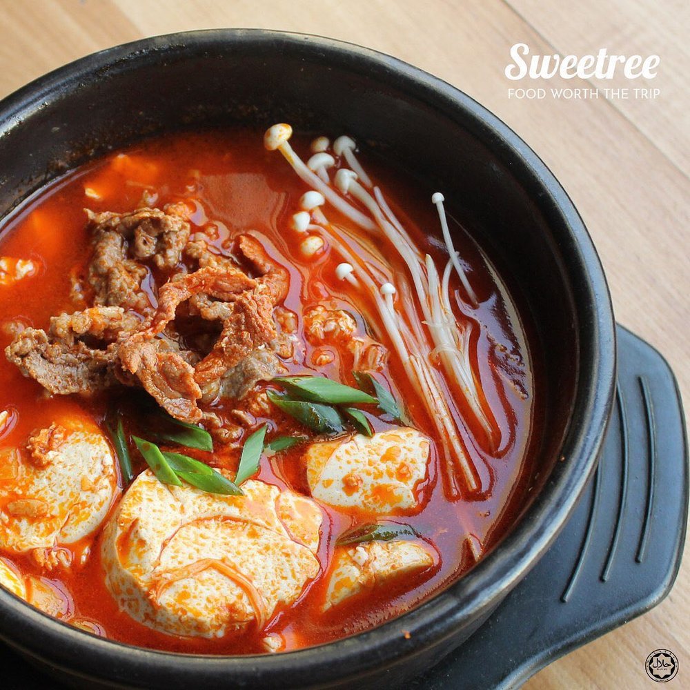 halal korean restaurant food Sweetree kl