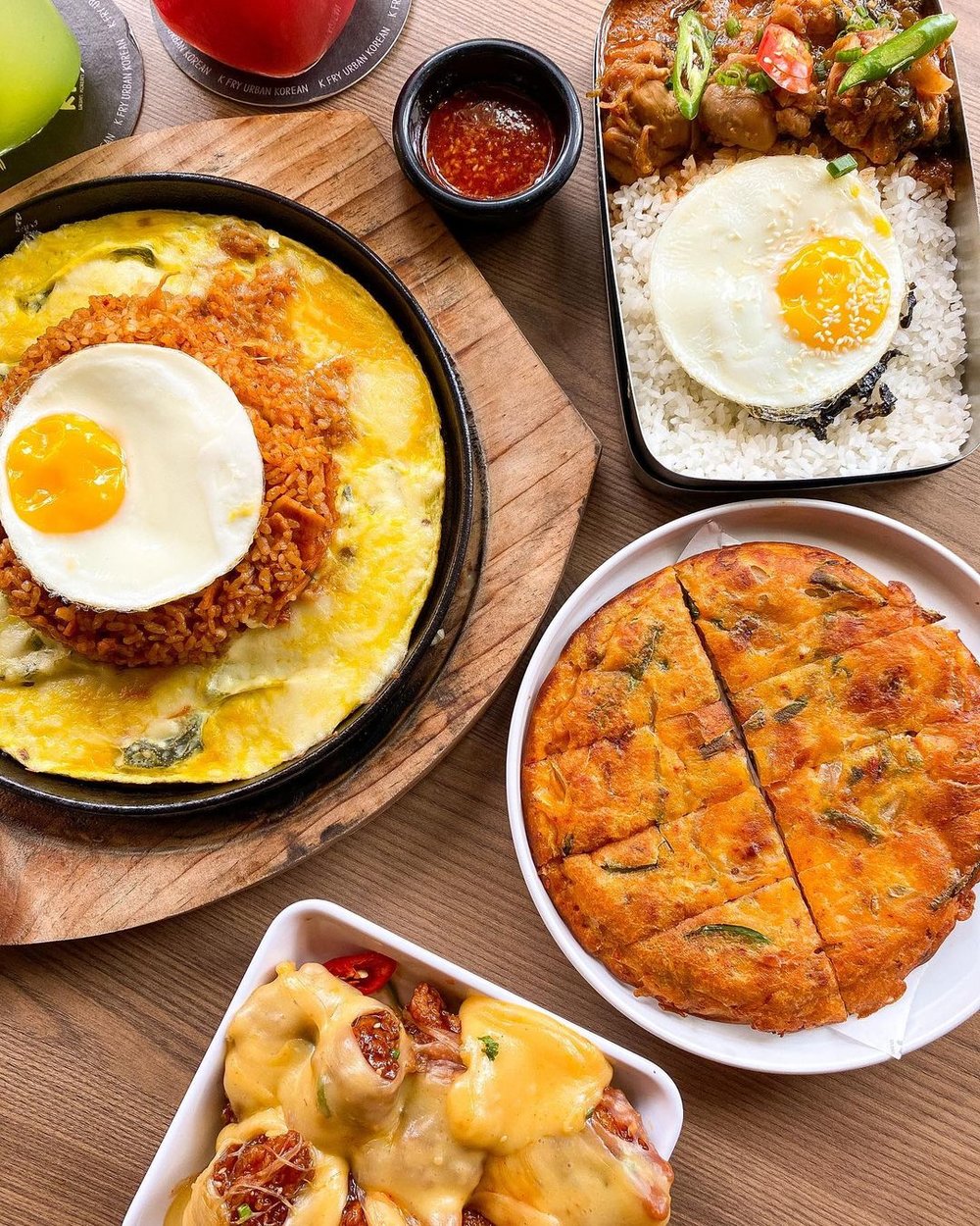 halal korean restaurant food kfry korean fried chicken