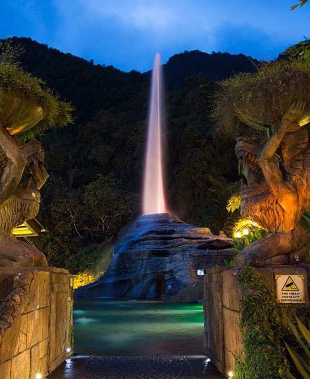 The Geyser Infinity Pool Lost World Of Tambun Hot Spring