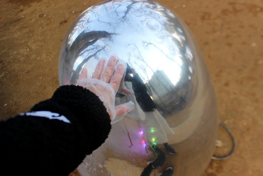 自分も作品の一部になっていく不思議な感覚