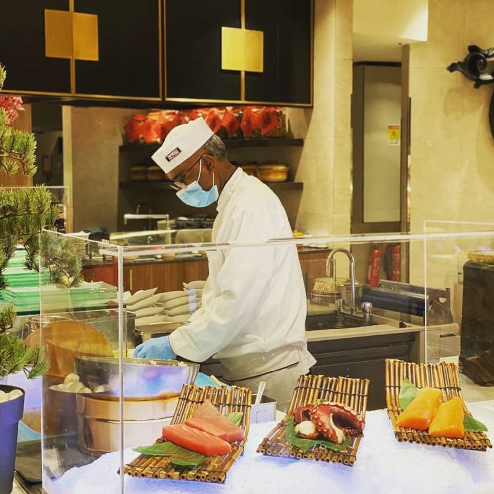 Lemon Garden Shangri-La best halal buffet hotel restaurant kl pj