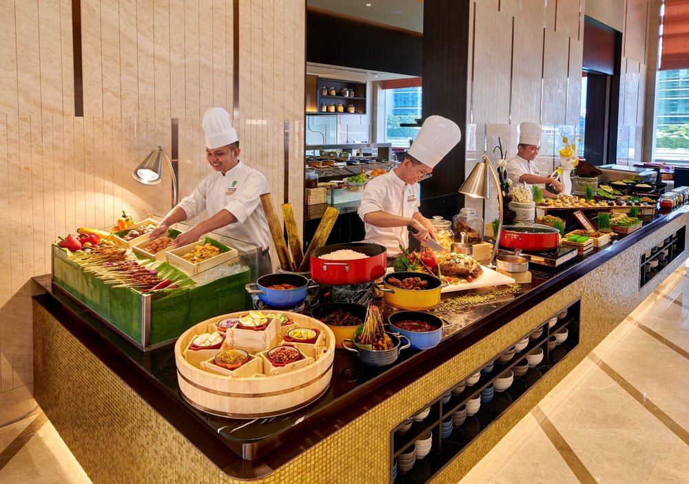 The Courtyard Pavilion Hotel best hotel buffet halal restaurant kl pj