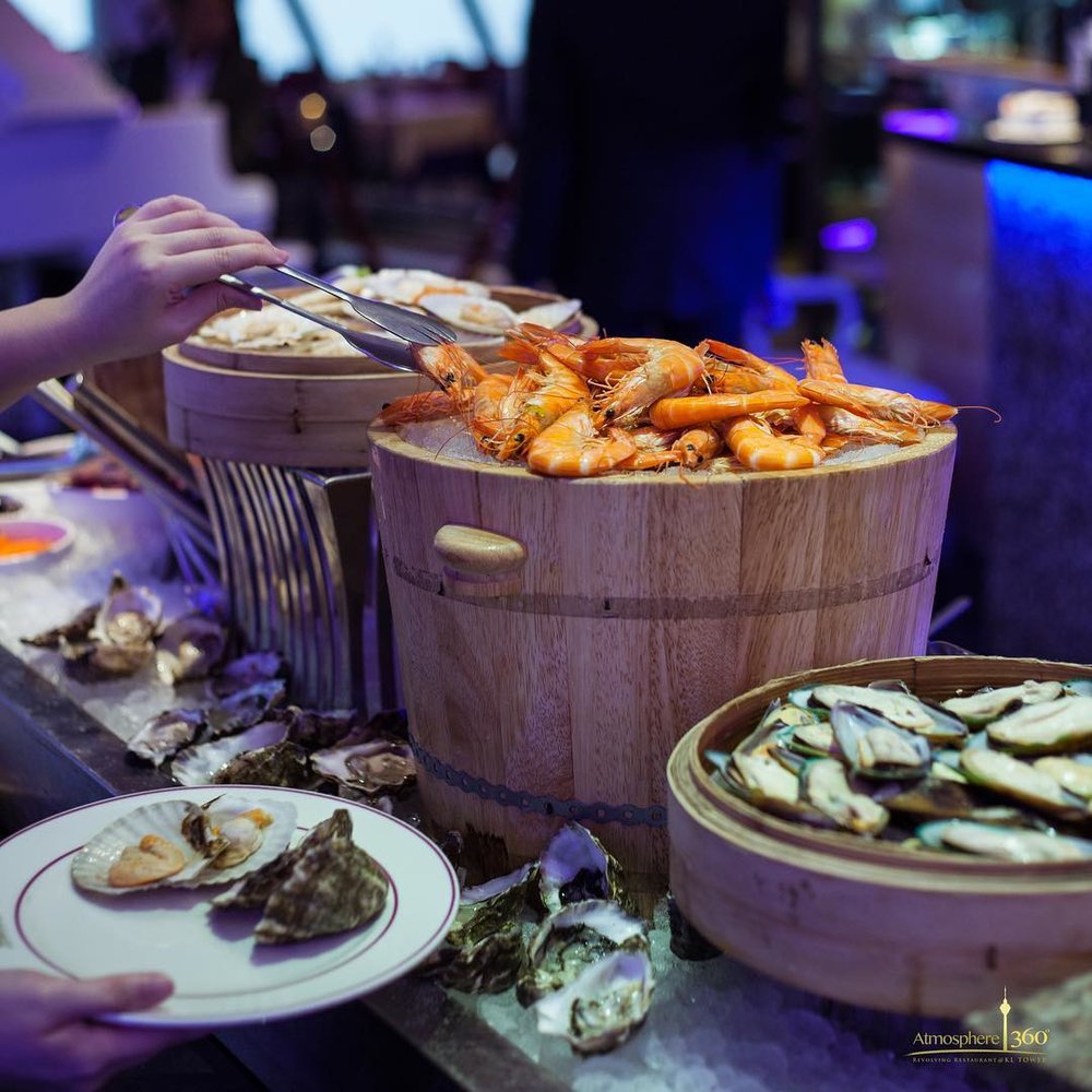 Atmosphere 360 best halal buffet restaurant kl pj