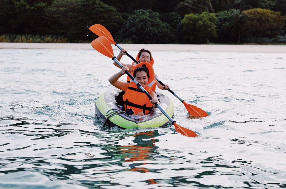 southern island kayaking