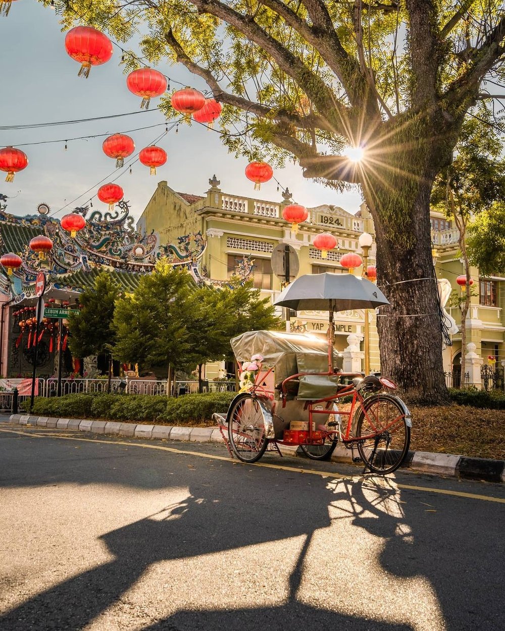 MY BM heritage trishaw ride Georgetown Penang family trip 3D2N itinerary