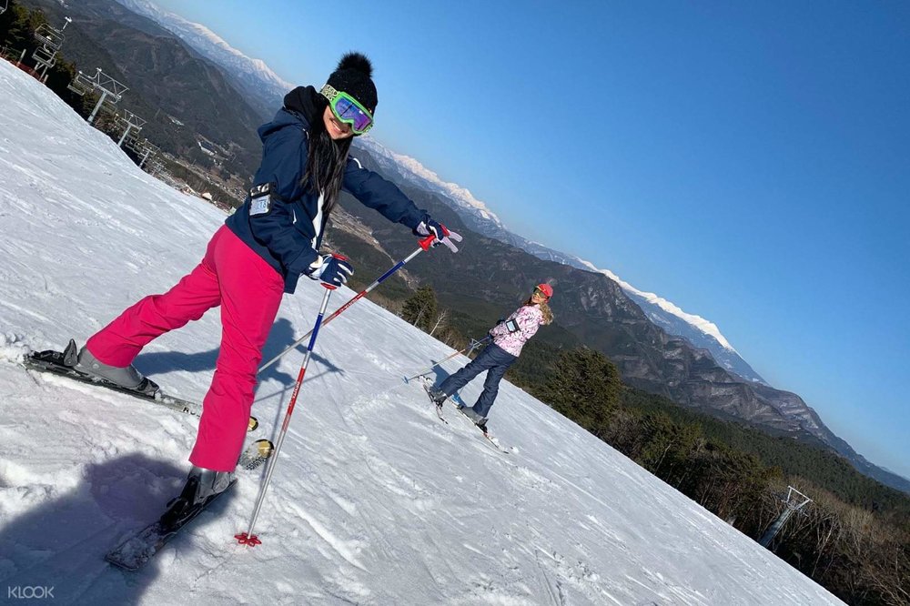 เล่นสกีที่เกาหลี