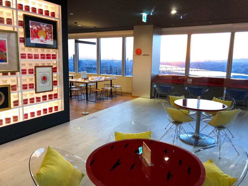 絹谷幸二 天空美術館 天空カフェ