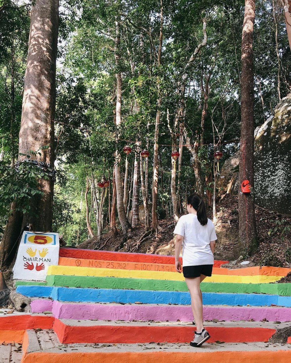 Moongate 5 Trail Penang Hill hike on Moon gate station 5