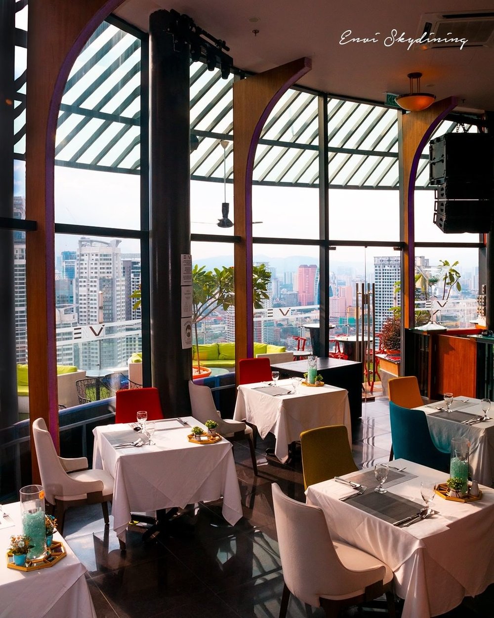 envi skydining fine dining restaurant kl