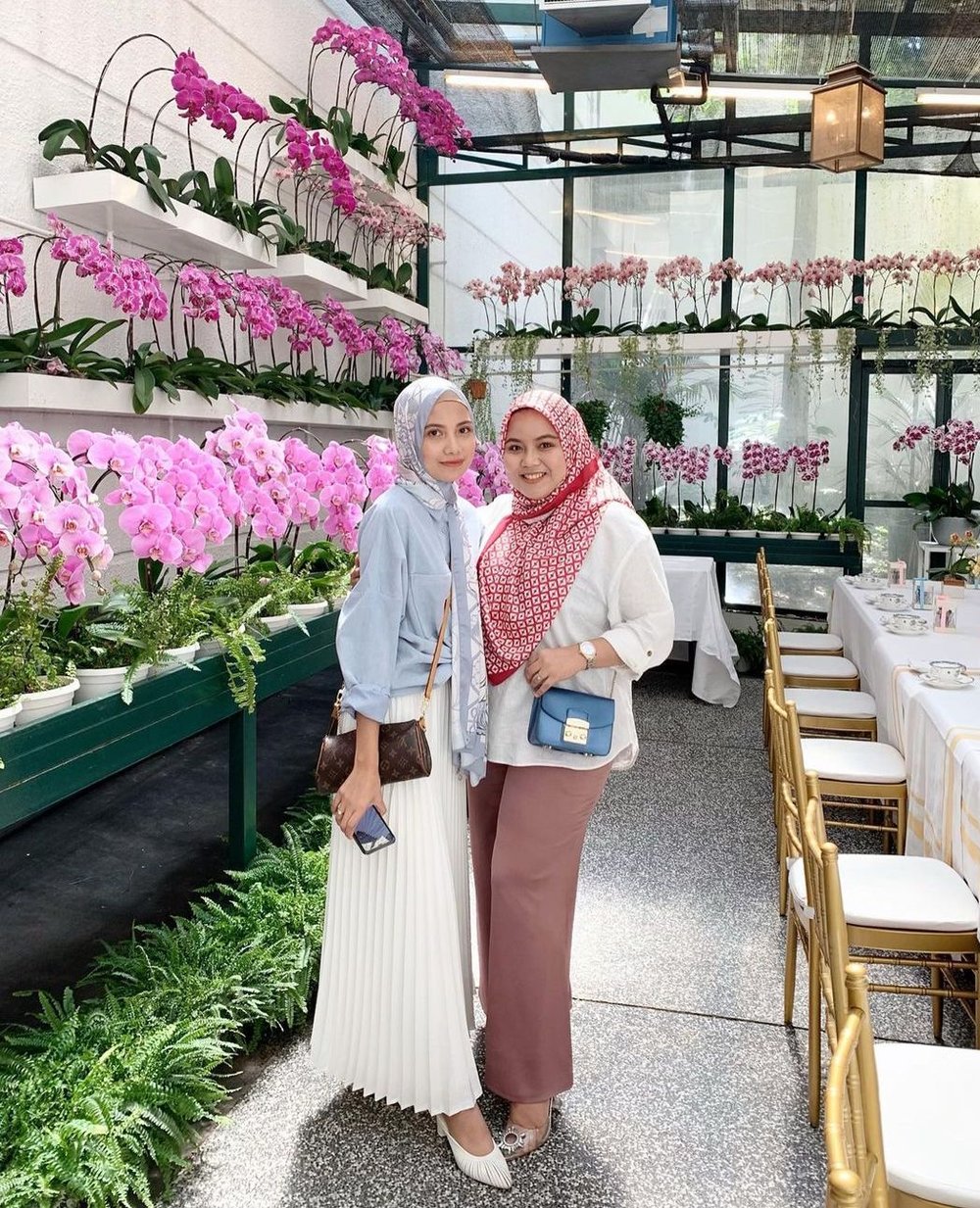 The Orchid Conservatory The Majestic Hotel KL Floral Afternoon Hi Tea